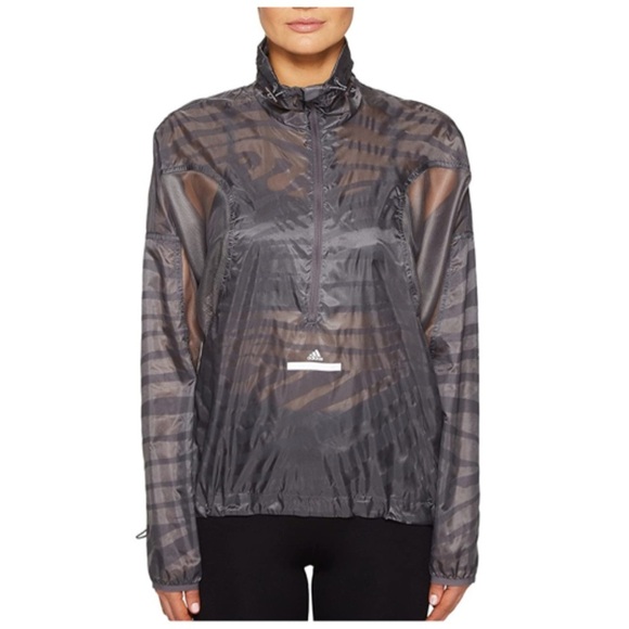 Adidas Stella McCartney CYC pull on windbreaker jacket xxs - Picture 1 of 5